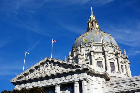 Dome of San Francisco City Hall - San Francisco, CA - DSC01297