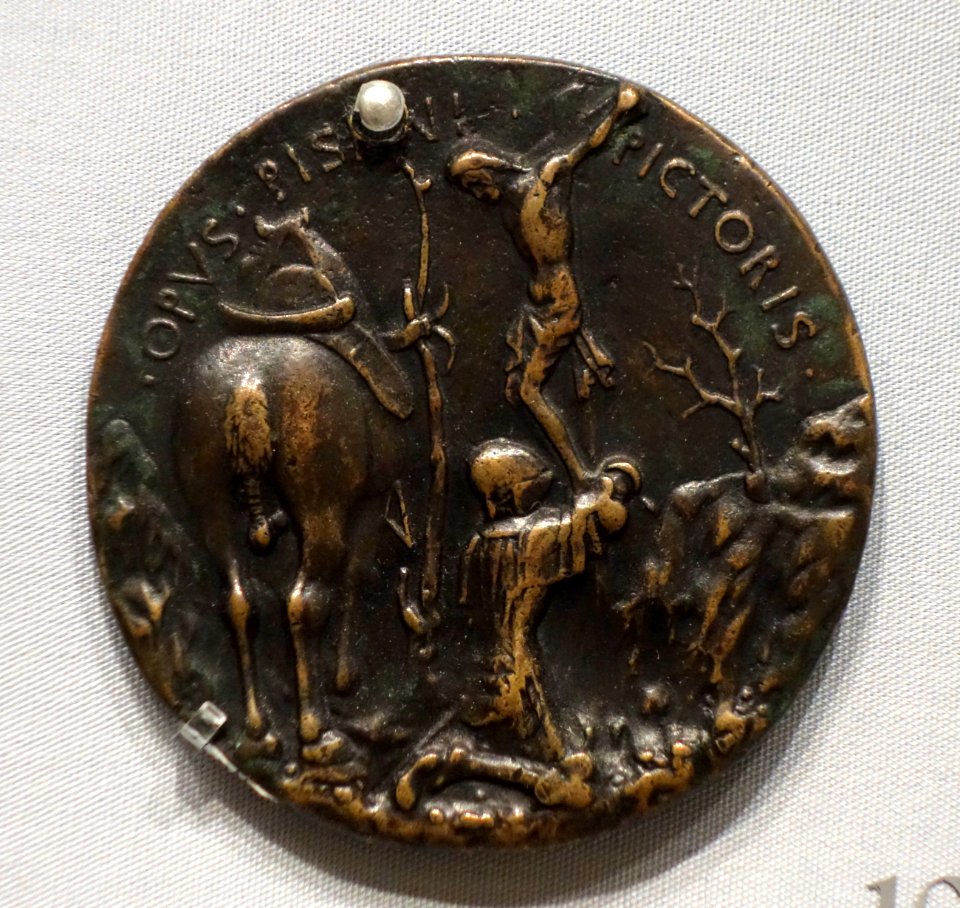 Domenico Malatesta, called Malatesta Novello, Lord of Cesena, by Antonio di Puccio Pisano, called Pisanello, designed c. 1444-1445 - Chazen Museum of Art - DSC02133