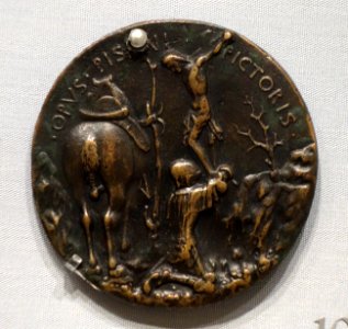 Domenico Malatesta, called Malatesta Novello, Lord of Cesena, by Antonio di Puccio Pisano, called Pisanello, designed c. 1444-1445 - Chazen Museum of Art - DSC02133