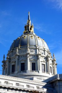 Dome of San Francisco City Hall - San Francisco, CA - DSC01291
