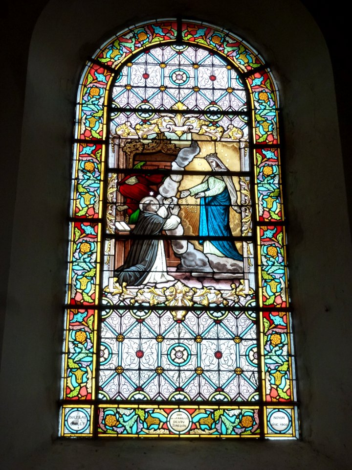 Dohem (Pas-de-Calais, Fr) église Saint-Omer vitrail 04