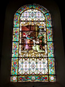 Dohem (Pas-de-Calais, Fr) église Saint-Omer vitrail 06