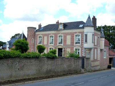 Dohem (Pas-de-Calais, Fr) château de Dohem, corps de logis