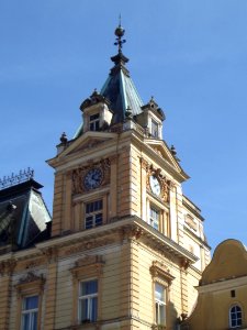 Domažlice - Radnice s věžičkou
