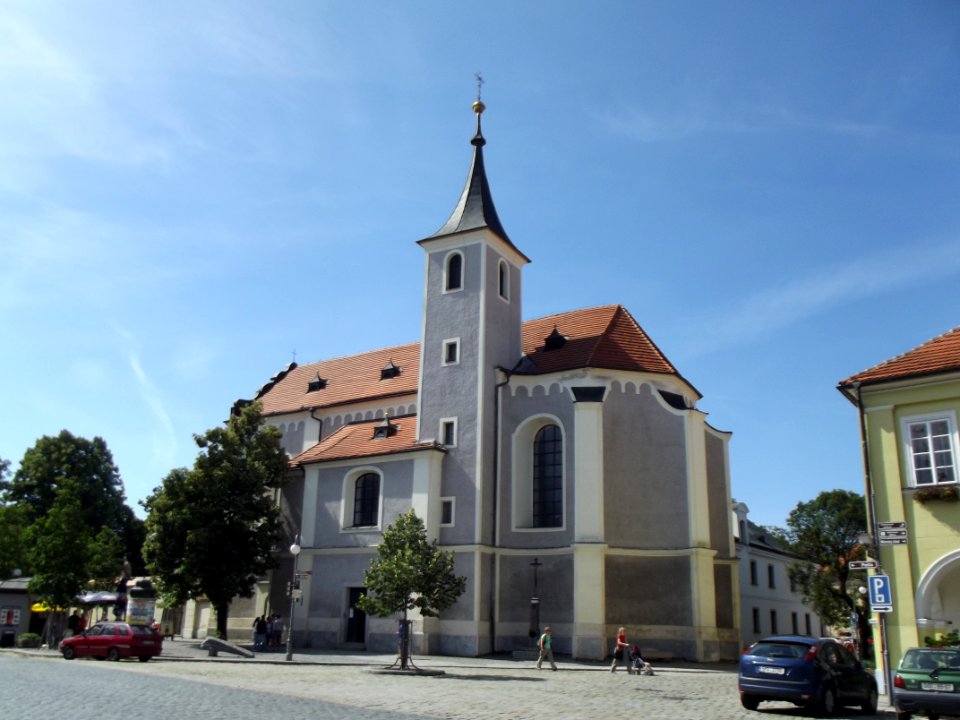 Domažlice - Kostel Nanebevzetí Panny Marie