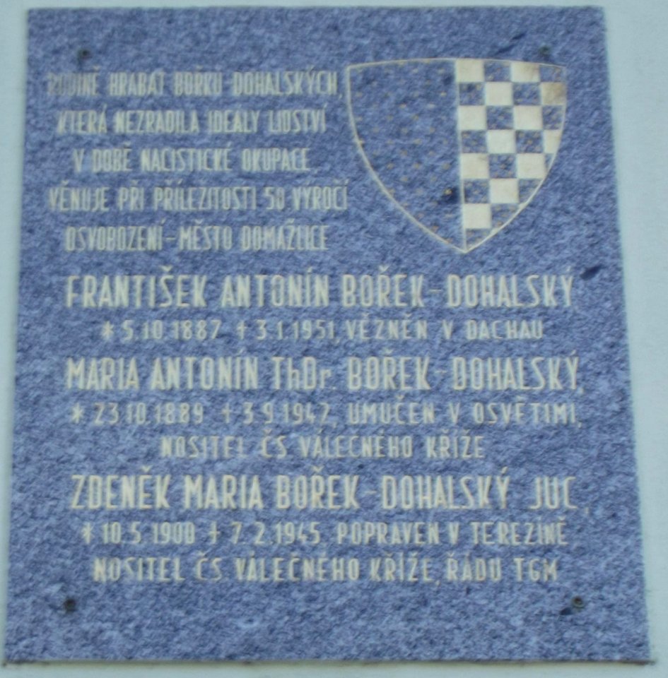 Domažlice - památník obětí nacistů