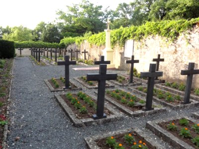 Dolving (Moselle) Couvent de Saint-Ulrich, cimetière