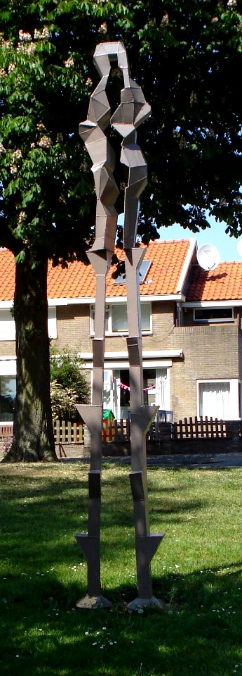 Dordrecht kunstwerk steltloper