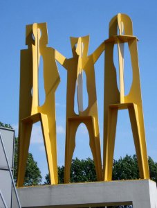 Dordrecht kunstwerk schapenkoppen