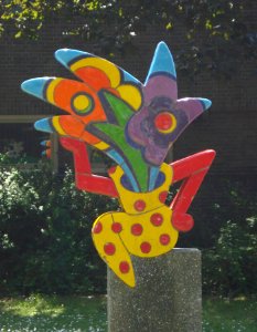 Dordrecht kunstwerk amflora