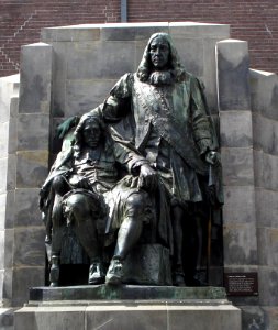 Dordrecht kunstwerk Johan en Cornelis de Witt
