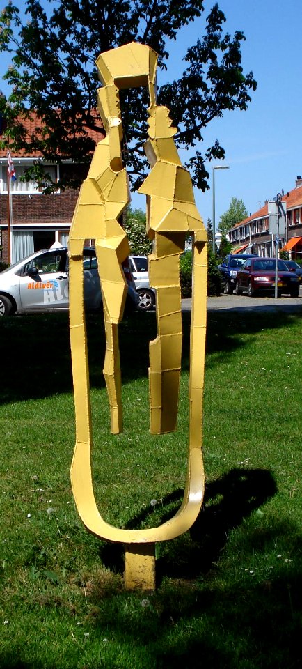 Dordrecht kunstwerk onbekend maasstraat