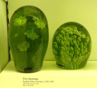Doorstops, Kilner Brothers, England, 1850-1890 - Royal Ontario Museum - DSC09540