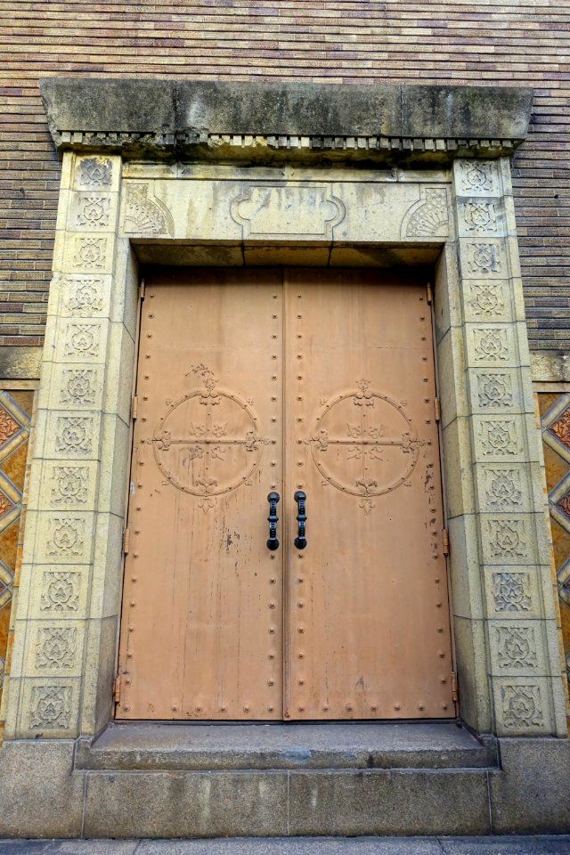 Doorway, Pontocho Kaburenjo Theater - Kyoto, Japan - DSC07318