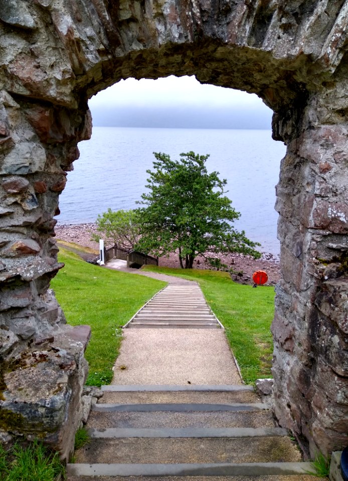 Doorway at Urquhart Castle