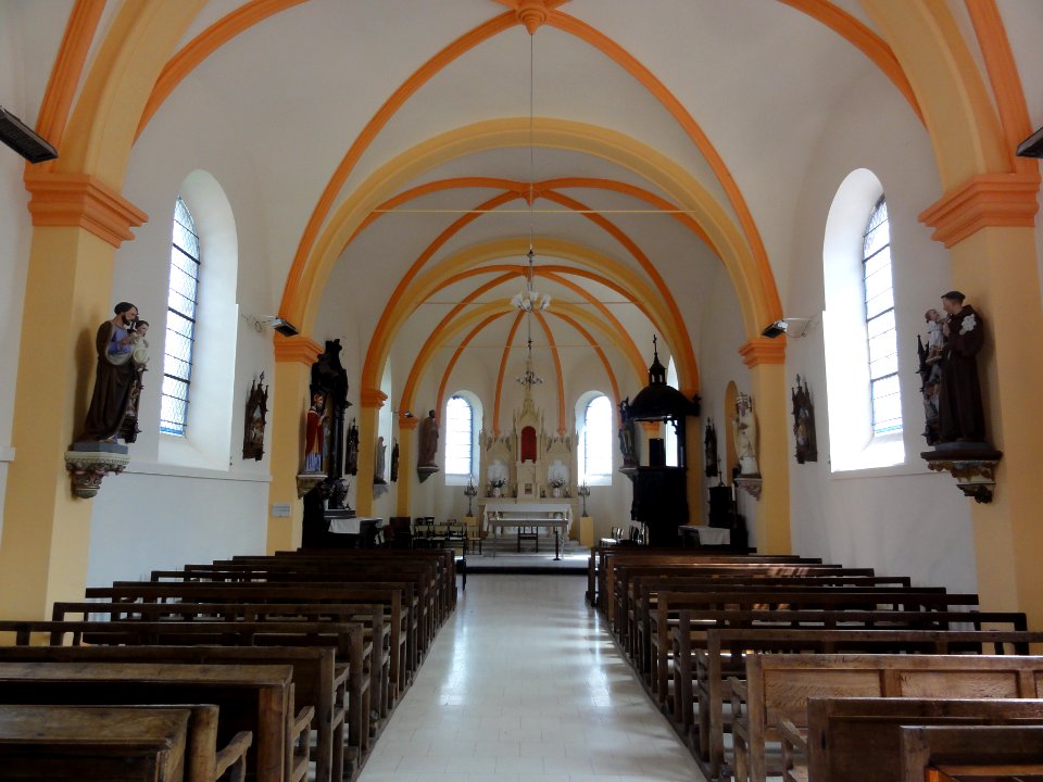 Dorengt (Aisne) Église Saints-Pierre-et-Paul, intérieur