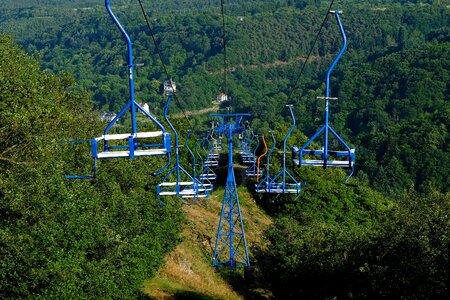 Mountains mountain railway gondola photo