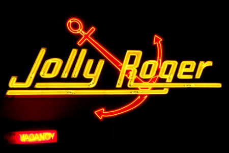 Doowop neon Jolly Roger