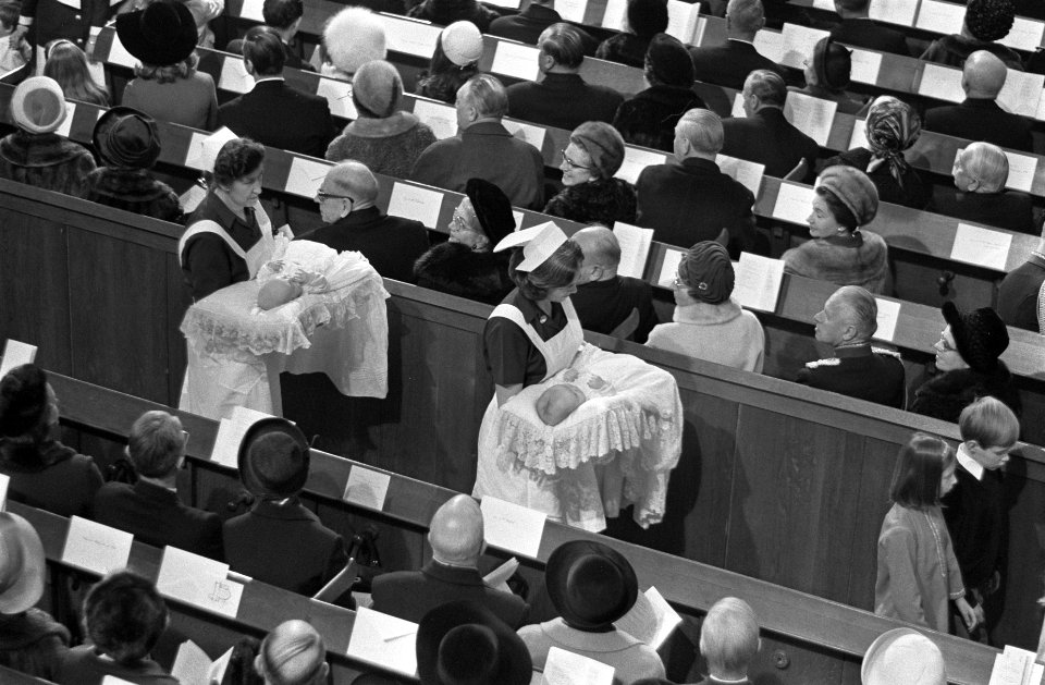 Doop van prins Constantijn en prins Bernhard in Domkerk te Utrecht. Overzicht, Bestanddeelnr 923-2770