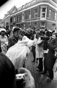 Doop van prins Constantijn en prins Bernhard in Domkerk te Utrecht. Aankomst bij, Bestanddeelnr 923-2788