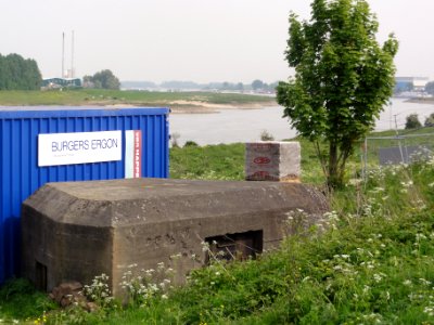Doornenburg Rijksmonoment 8943 Fort Pannerden bunker 6