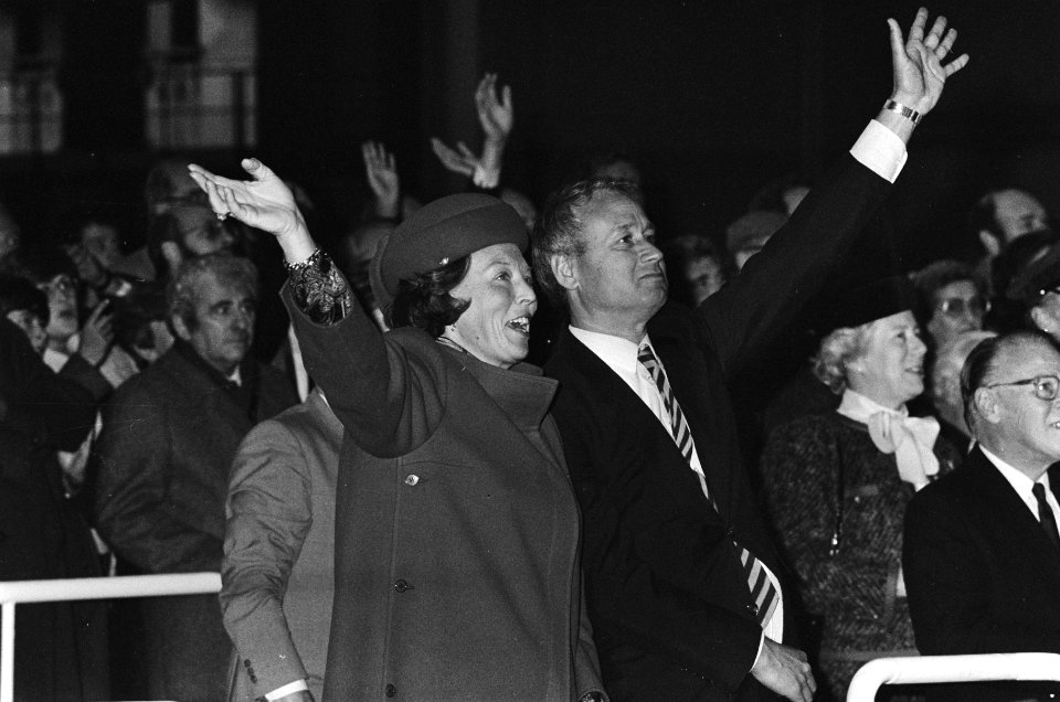 Doop Koningin Beatrix bij Van der Giessen de Noord Krimpen aan den IJssel Ha, Bestanddeelnr 933-4803