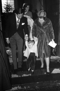 Doop Prins Johan Friso in Domkerk te Utrecht Prinses Beatrix , Prins Willem Alex, Bestanddeelnr 921-9750