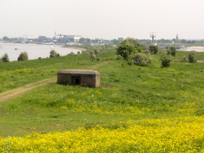 Doornenburg Rijksmonoment 8943 Fort Pannerden bunker 1