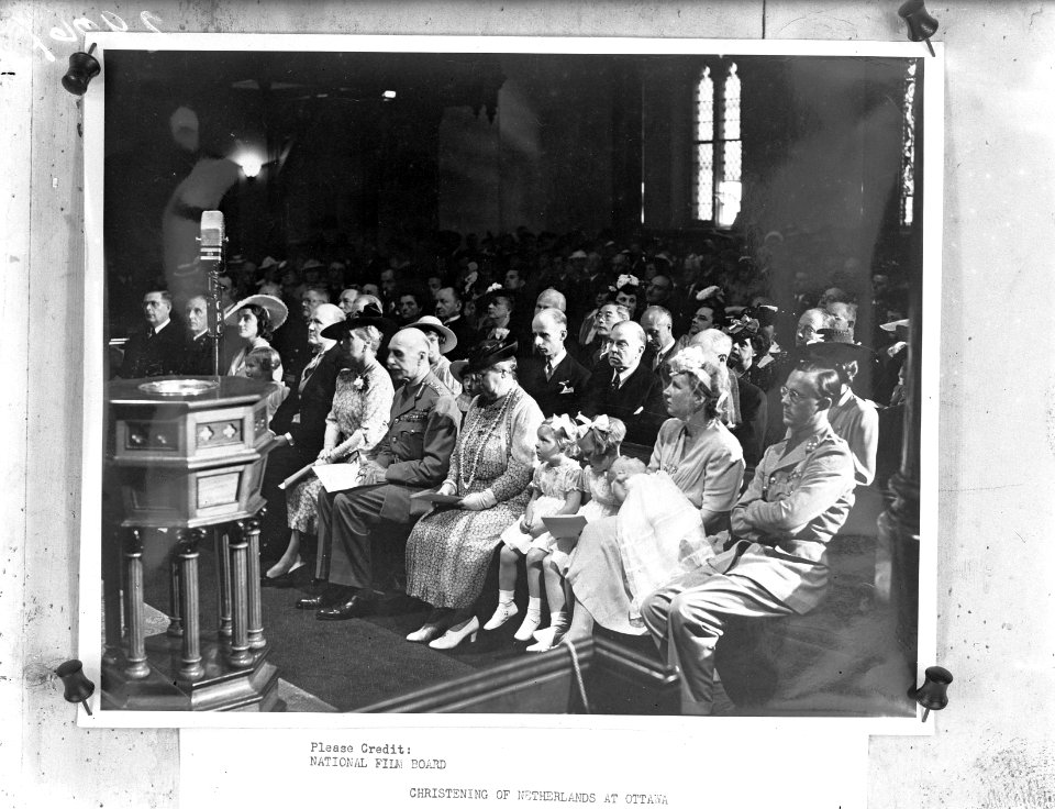 Doop Prinses Margriet in Ottawa, Bestanddeelnr 902-9067