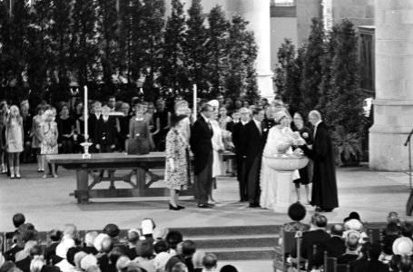 Doop Willem Alexander in Sint Jacobskerk te Den Haag Overzichten tijdens de doop, Bestanddeelnr 920-6664