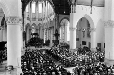 Doop Willem Alexander in Sint Jacobskerk te Den Haag Overzichten tijdens de doop, Bestanddeelnr 920-6665