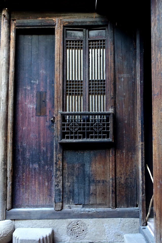 Door - Yin Yu Tang House - Peabody Essex Museum - DSC06708