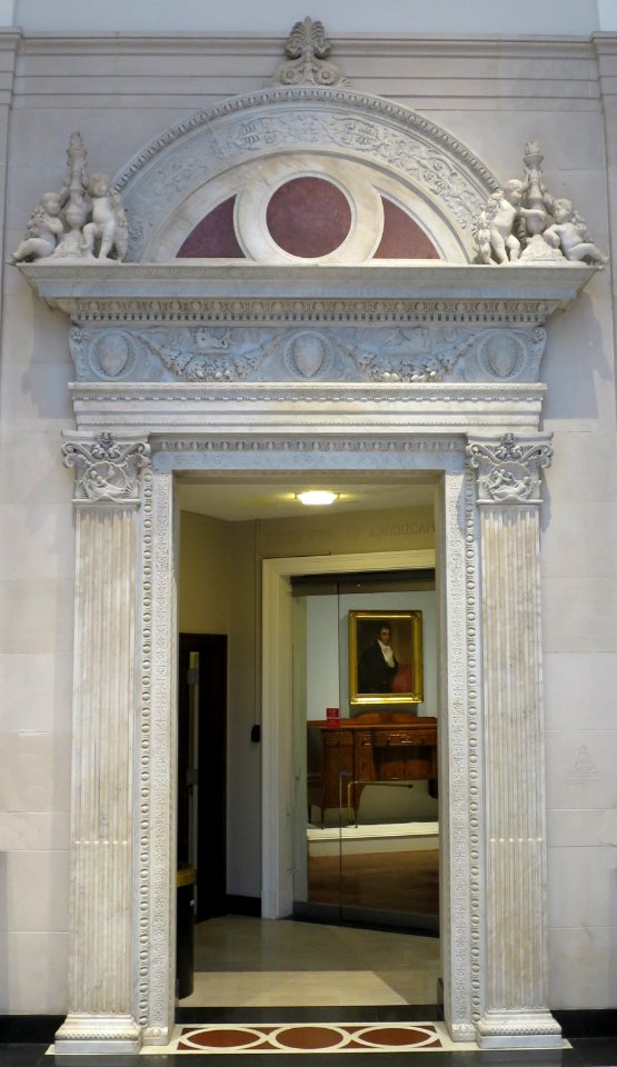 Door frame by Brainerd B. Thresher, c. 1930, Dayton Art Institute
