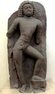Door keeper. Gupta, 5th cent. Nachna Kuthara, Madhya Pradesh.NM New Delhi