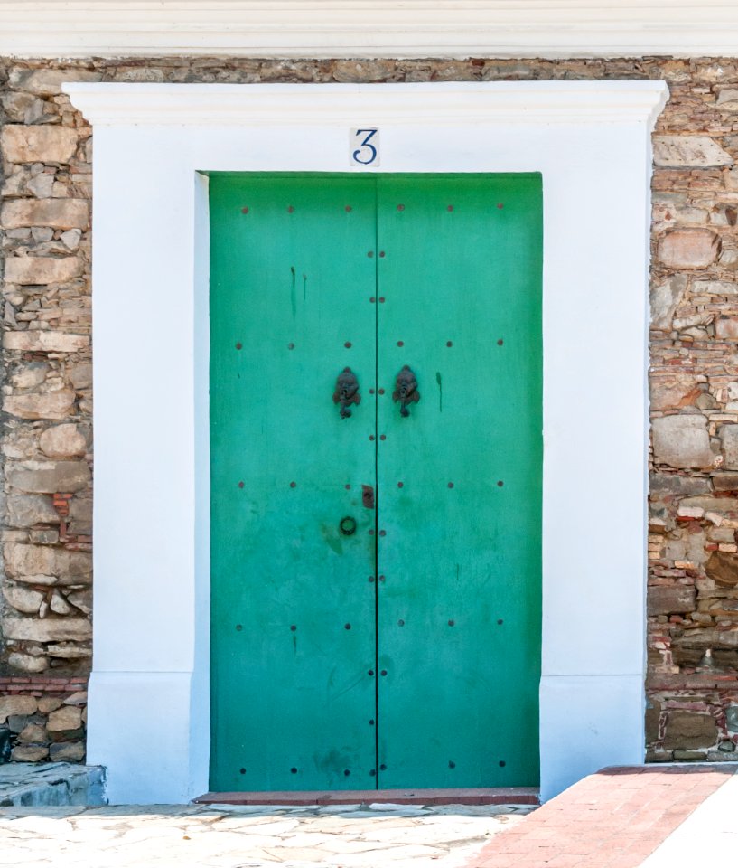 Door in Colonial House, Pampatar, Margarita island