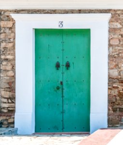 Door in Colonial House, Pampatar, Margarita island