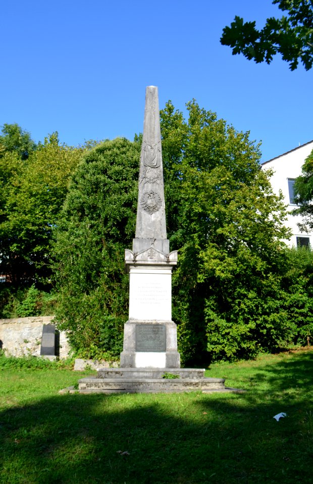 Diez, Robert-Heck-Park, Denkmal 1870-71