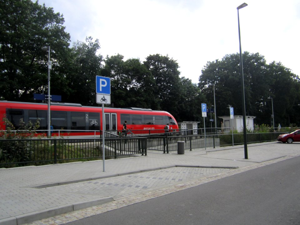 Dieseltriebwagen Desiro 642 in Langebrück