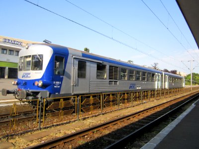 Dieseltriebwagen in Brasov, Rumänien