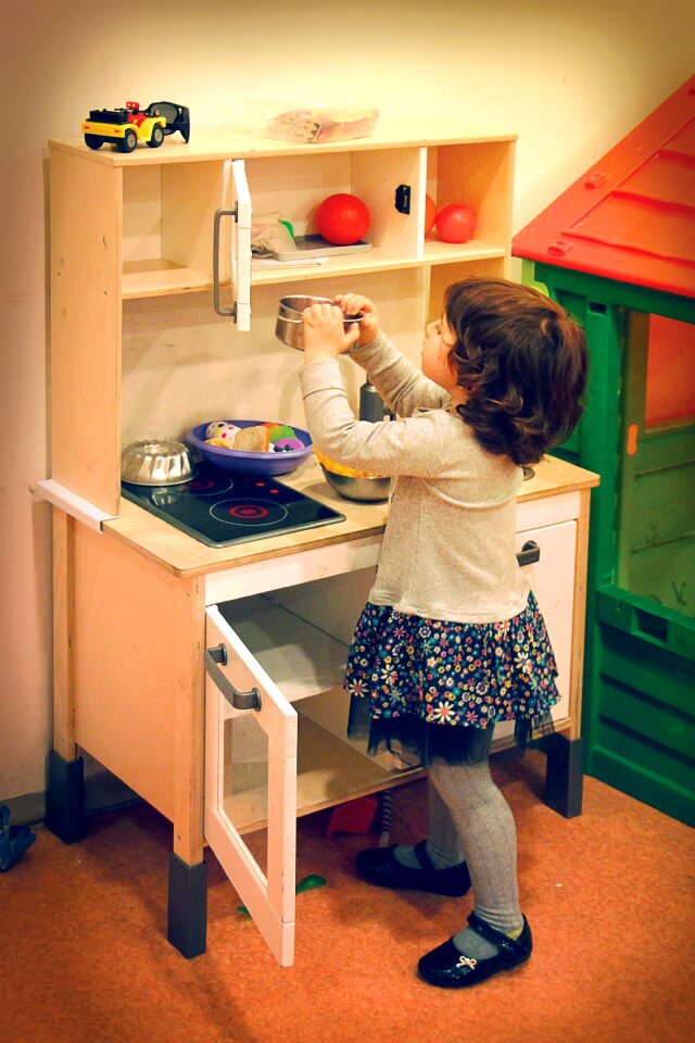 Kitchen enjoy childhood