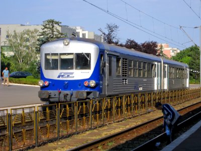 Dieseltriebwagen in Brasov, Rumänien (2)