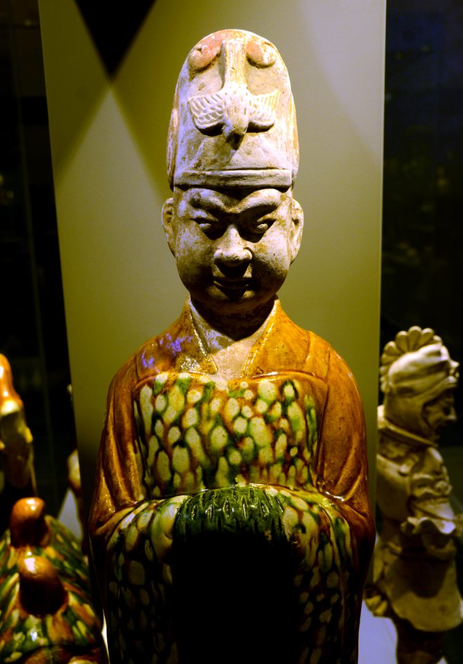 Dignitaire civil Chine Tang Musée Mariemont 08112015 2