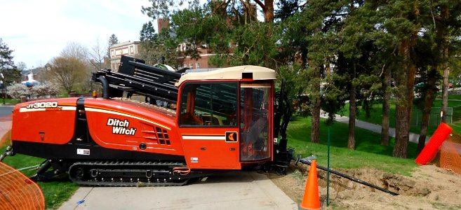 Digging equipment at the University of Rochester