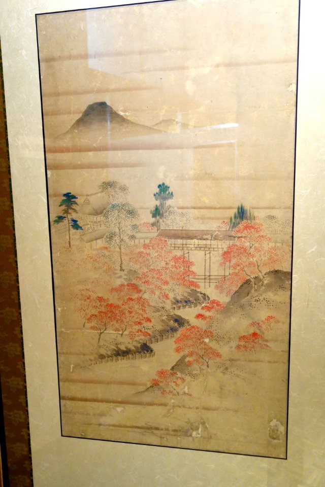 Diptych detail - Sanada Treasure Museum - DSC09496