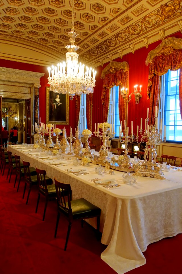 Dining Room, Chatsworth House - Derbyshire, England - DSC03437