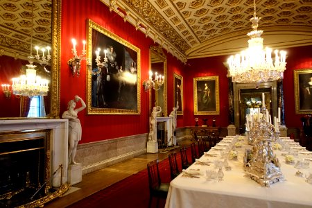 Dining Room, Chatsworth House - Derbyshire, England - DSC03432