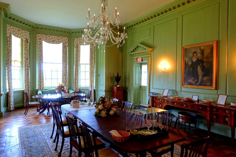 Dining Room - Great House - Castle Hill on the Crane Estate - Ipswich, Massachusetts - DSC06183