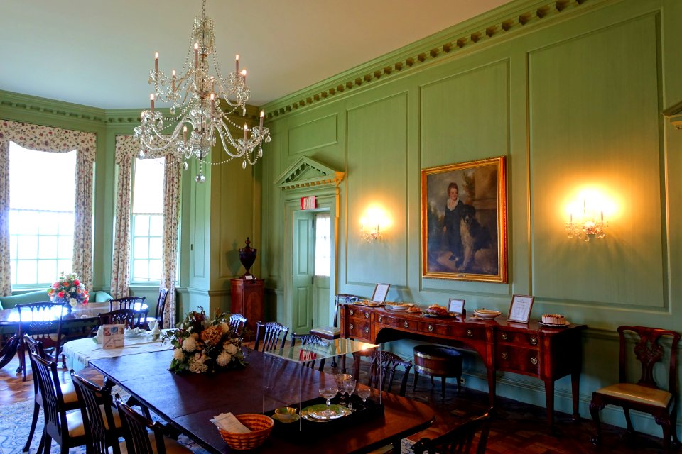 Dining Room - Great House - Castle Hill on the Crane Estate - Ipswich, Massachusetts - DSC06185