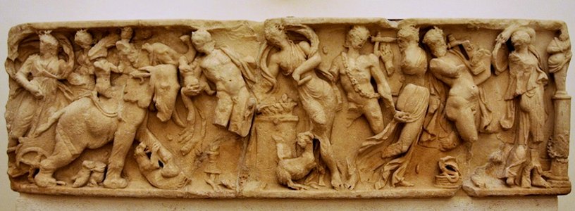 Dionysiac Procession ca. 190 CE–ca. 210 CE Museo Nazionale Romano