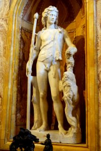 Dionysus, Roman, Hadrianic period, 117-138 AD, from an original by Praxiteles c. 350 BC, marble - Galleria Borghese - Rome, Italy - DSC04745